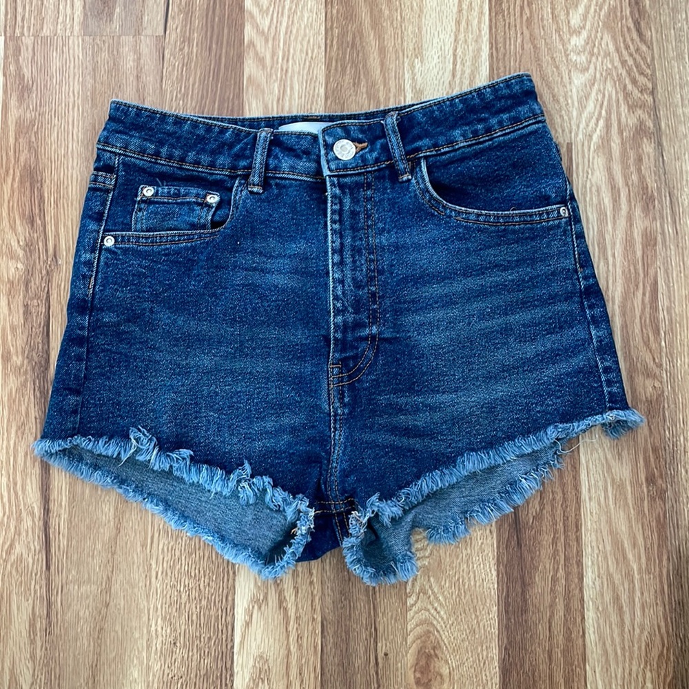 High rise Zara Jean shorts